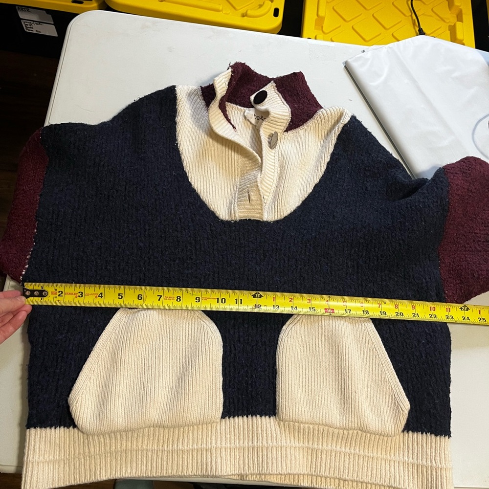 Ba&sh Benji Pullover – Multicolor Mock Neck - Picture 8 of 10